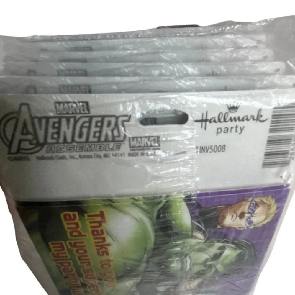 Hallmark Avengers Star Wars Dragon Party Supplies Invitations Ribbon Lot